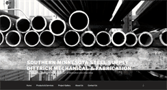Desktop Screenshot of mankatosteelfab.com